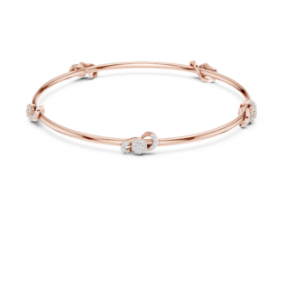 Eternal Knot Diamond Bracelet