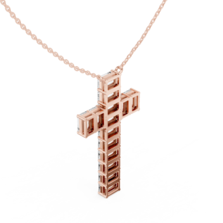 Eternal Cross Diamond Pendant